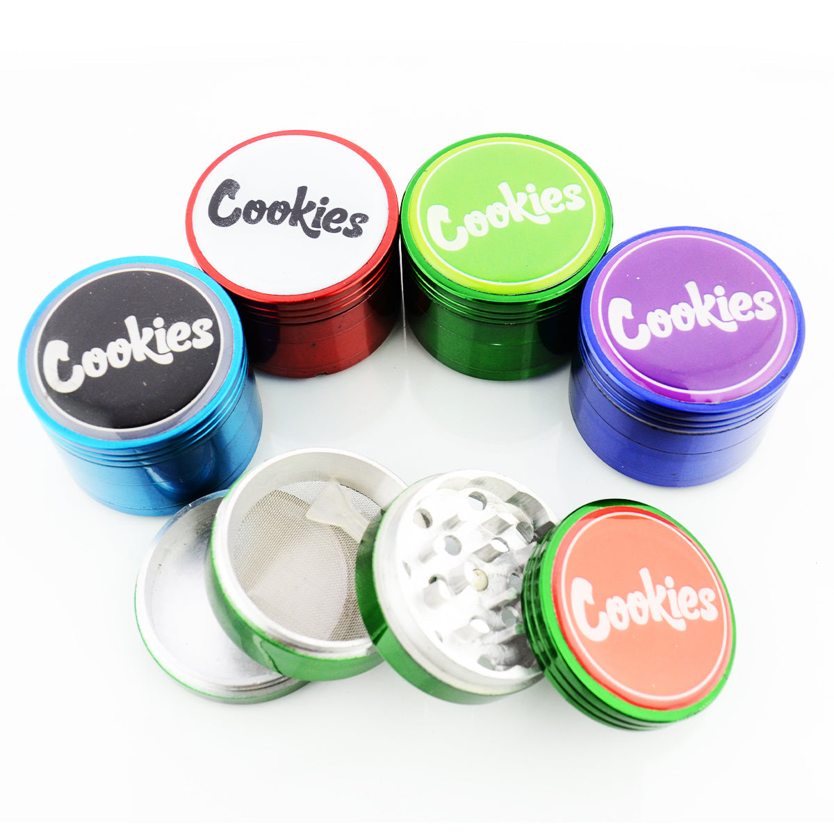 Premium 56mm Cookie Style Dry Herb Grinder