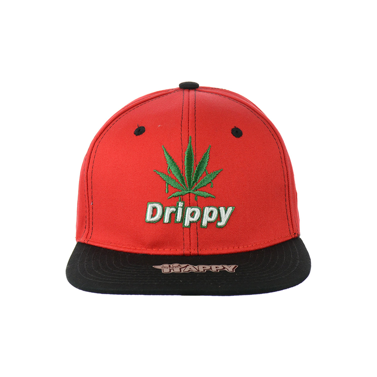 Premium Drippy Leaf Cotton Snapback Hat