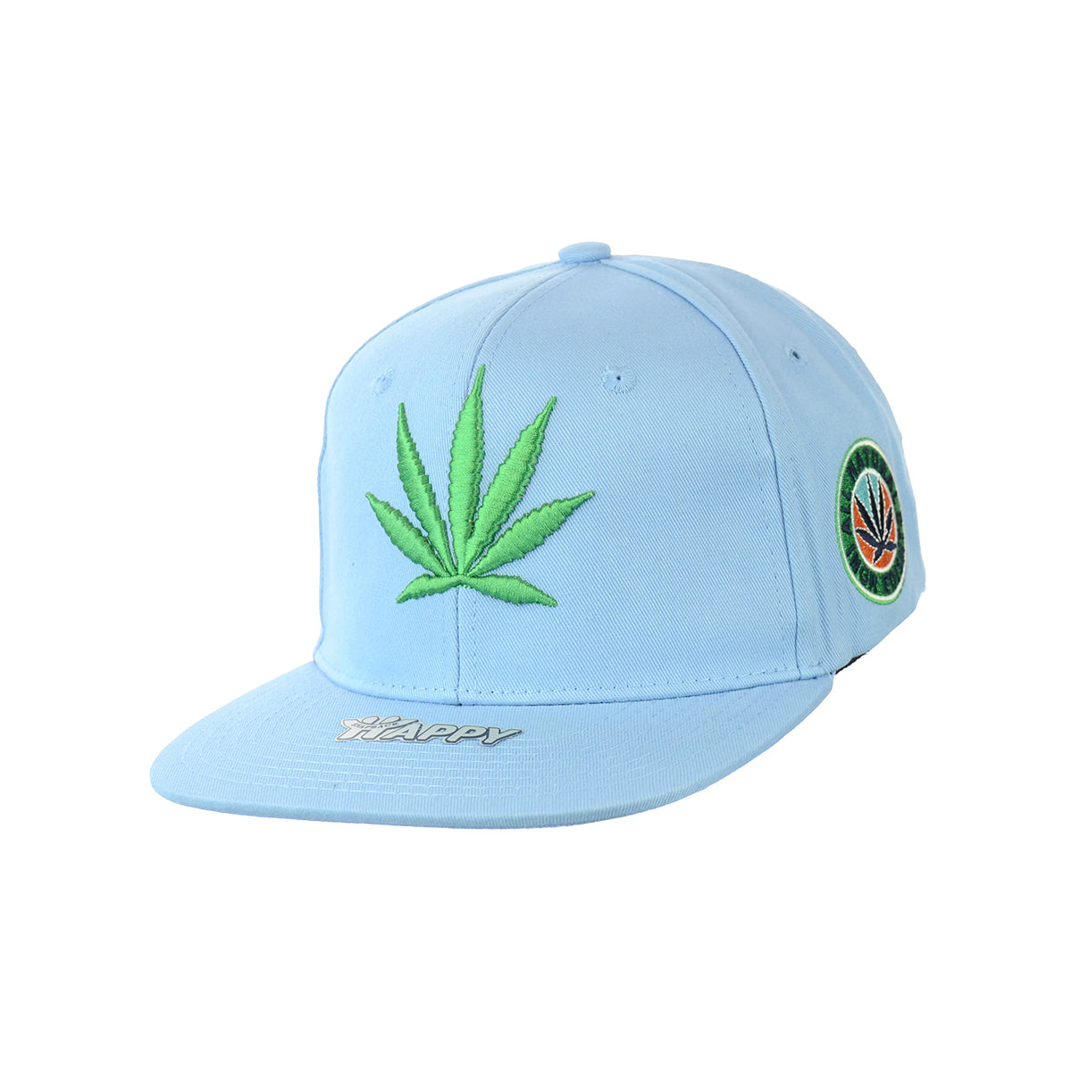 Premium Botanical Leaf Embroidered Snapback