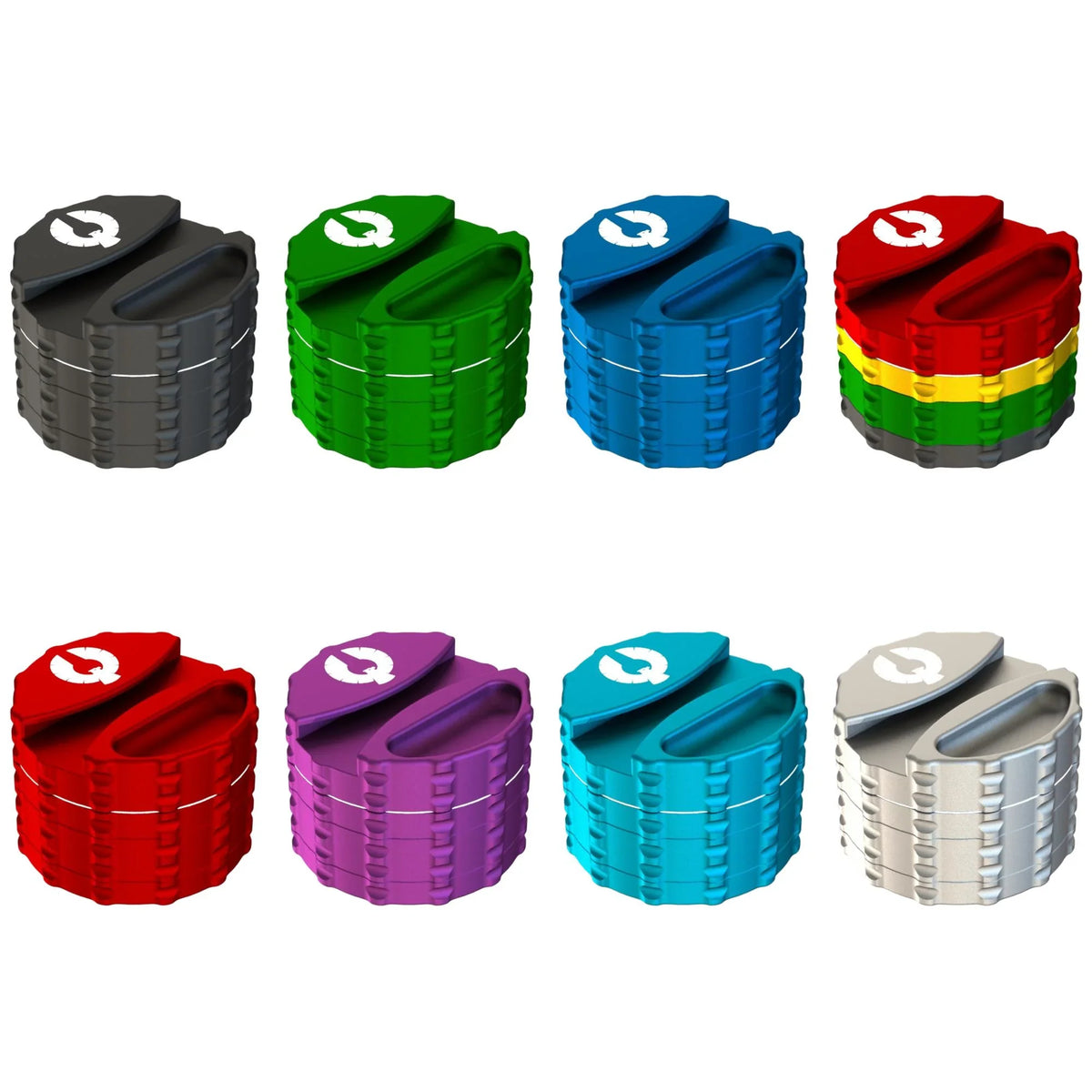 Large Phoenician 4-Piece Grinder & Paper Holder