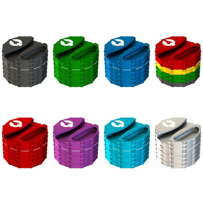 Large Phoenician 4-Piece Grinder & Paper Holder