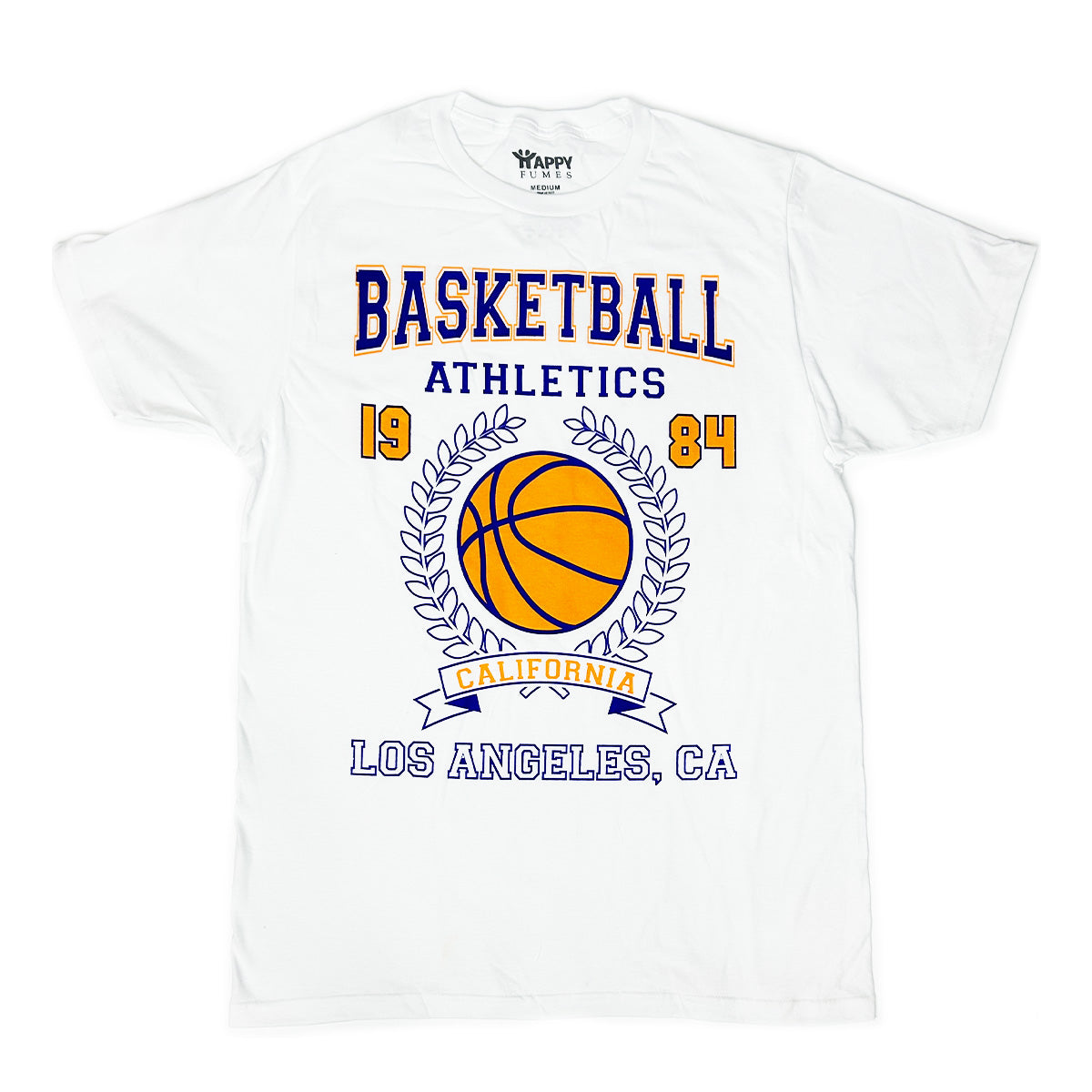 Essential White Basketball Short Sleeve T-Shirts