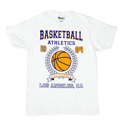 Essential White Basketball Short Sleeve T-Shirts