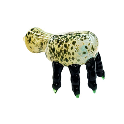 5 Claw Hand Pipe With Marble Glass Design On sale