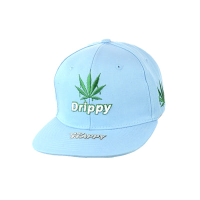 Premium Drippy Leaf Cotton Snapback Hat