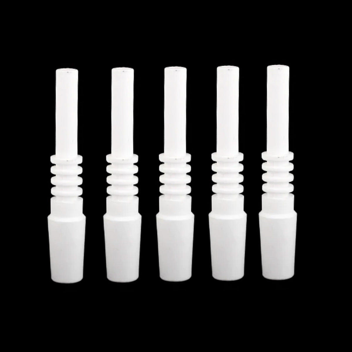 Premium 14mm Ceramic Dab Nail Set - 10 Pack