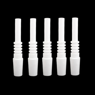 Premium 14mm Ceramic Dab Nail Set - 10 Pack