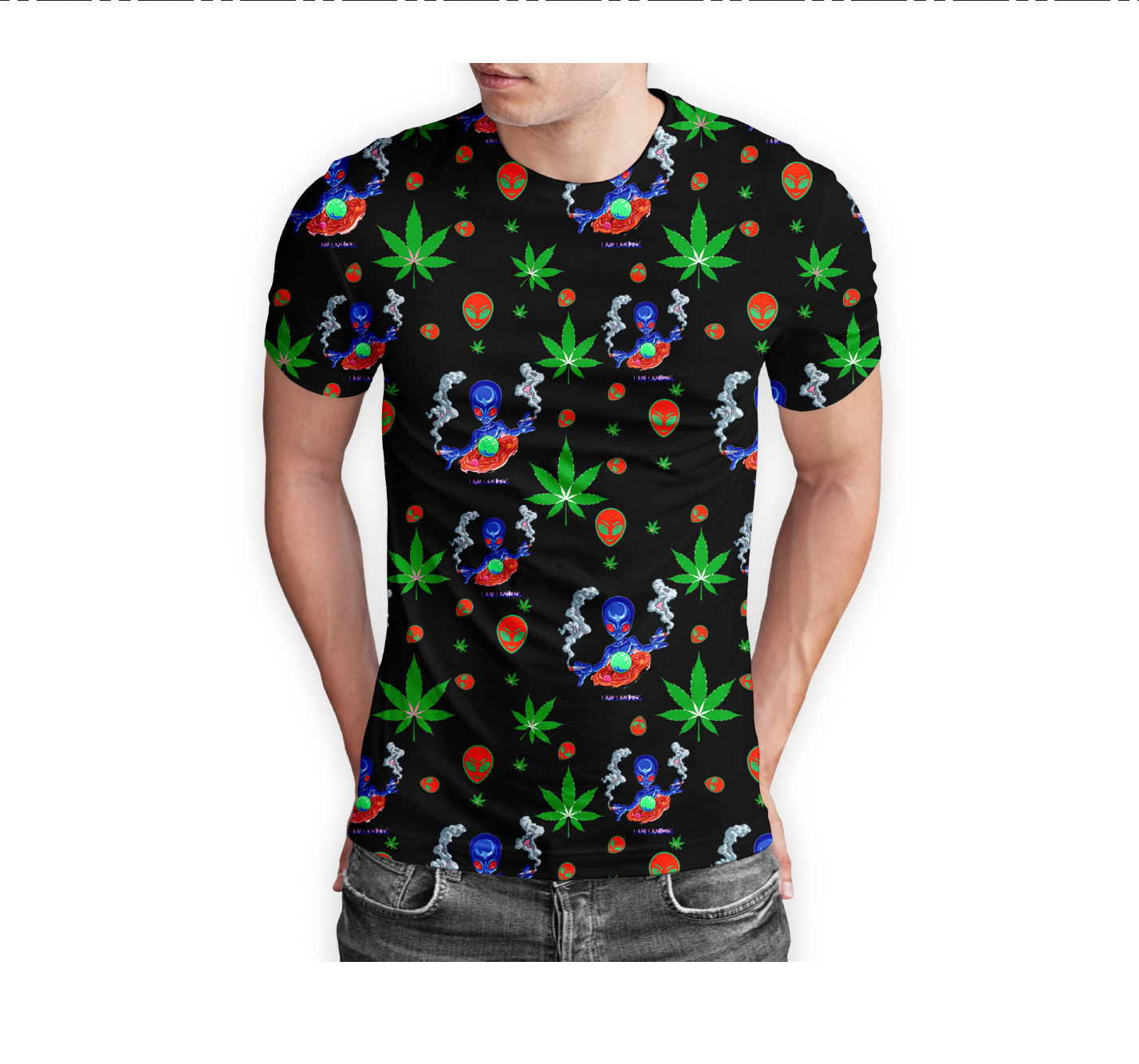 Alien Landing Graphic Tee Multipack - 5 Sizes
