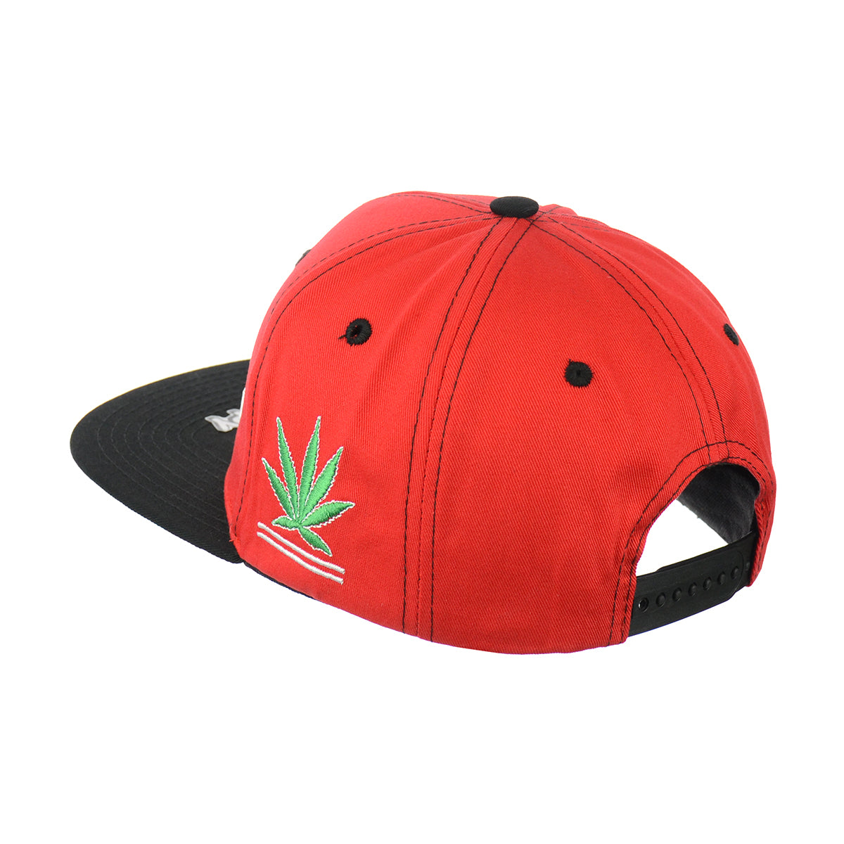 Embroidered 'Peace & Love' Snapback Cap