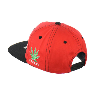 Embroidered 'Peace & Love' Snapback Cap