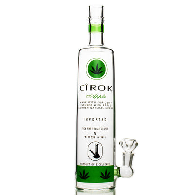 Premium 12-inch Bottle Water Pipe with Bowl & Banger
