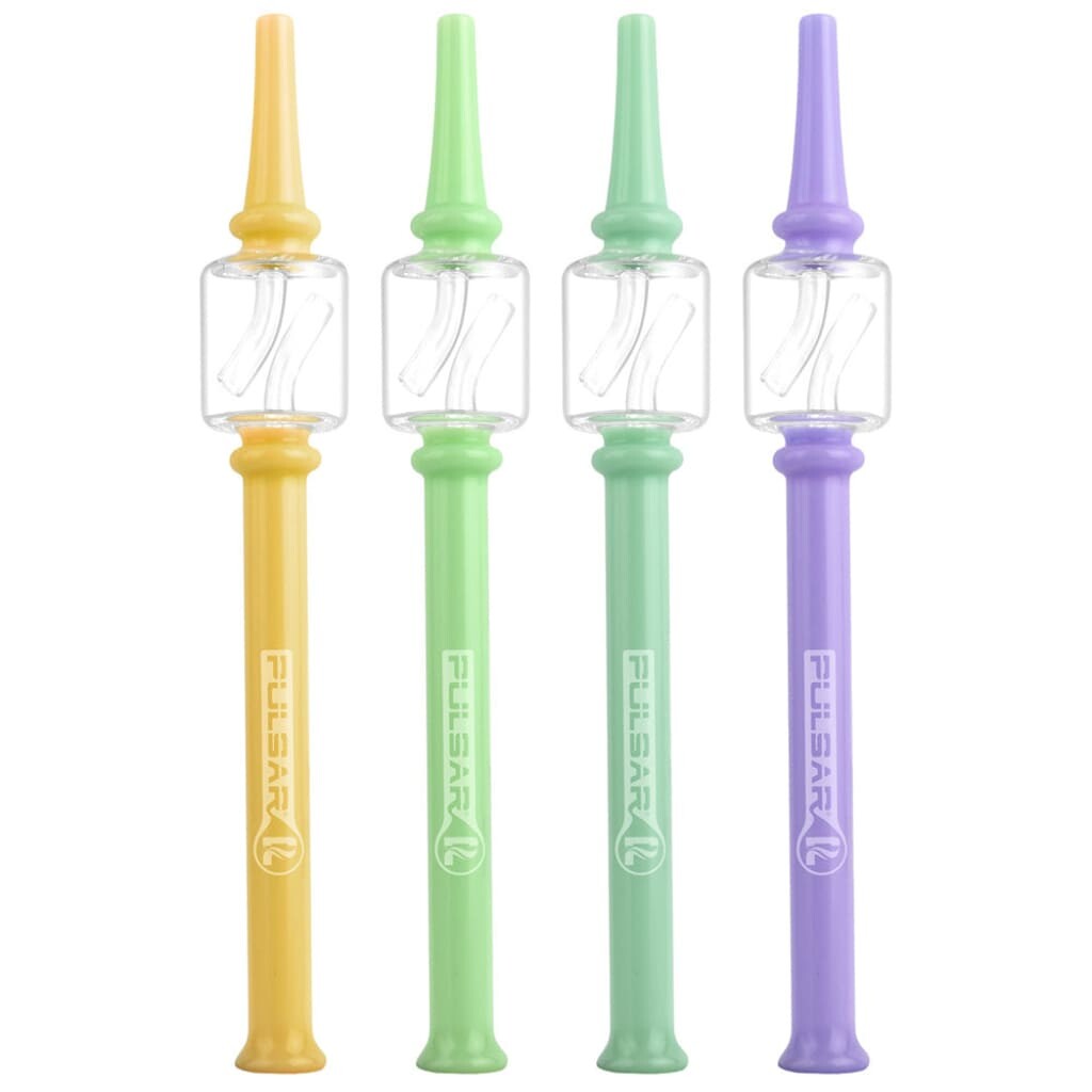 Colorful Goblin Gang Sand-filled Bubble Wands With 10mm Quartz Dab Tips