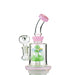 6 Slime Color Water Pipe With Mushroom Shower And 14mm Male