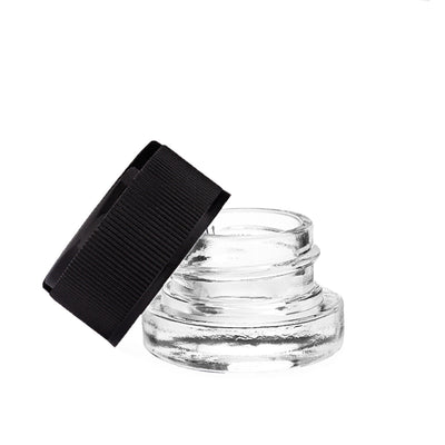 Child-Resistant 5ML Concentrate Jar with Black Lid