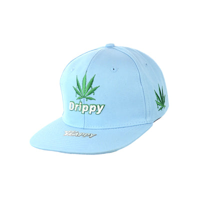 Premium Drippy Leaf Cotton Snapback Hat