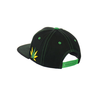 Go Green Embroidered Cotton Snapback Hat