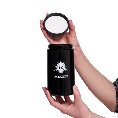 Airtight Black Glass Jar - 1 oz Storage – image 3