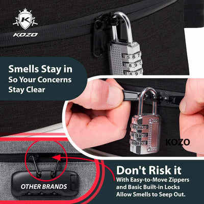 Kozo Black Smell proof bag – image 3