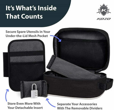 Kozo Black Smell proof bag – image 4
