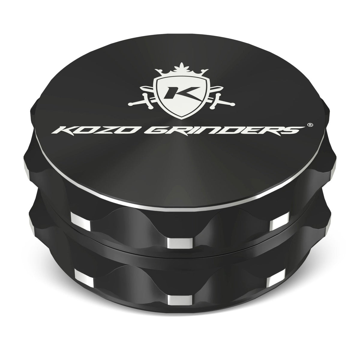 Kozo 2.5" 2-Piece Non-Stick Ceramic Aluminum Grinder – image 1