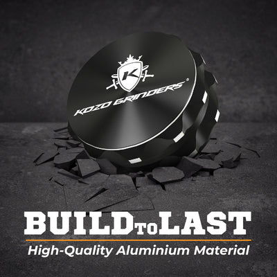 Kozo 2.5" 2-Piece Non-Stick Ceramic Aluminum Grinder – image 9