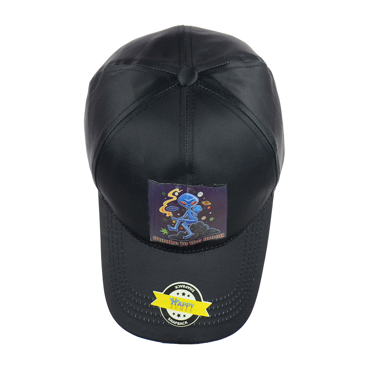 Cosmic Horizon Black Snapback Hat