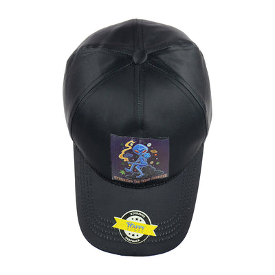Cosmic Horizon Black Snapback Hat