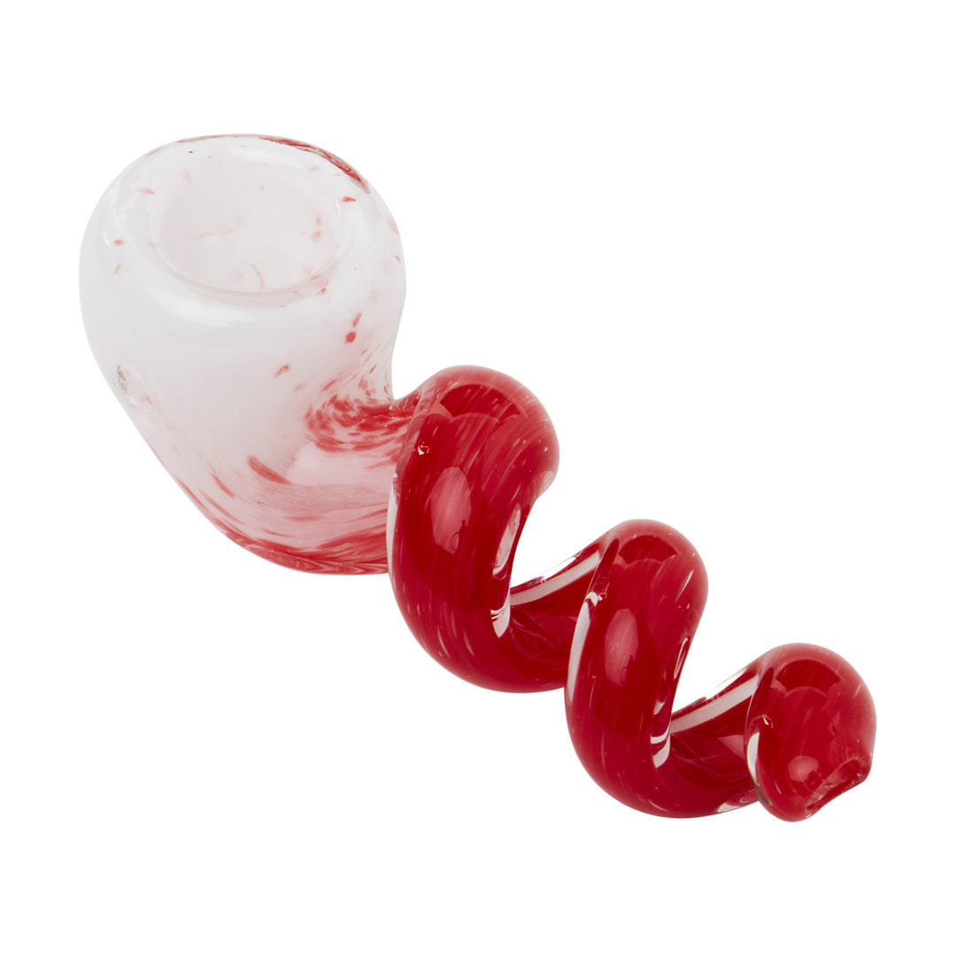 Elegant Spiral Borosilicate Hand Pipe