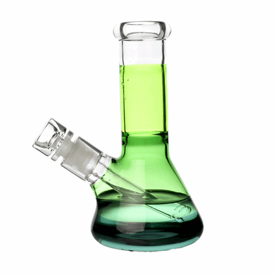 Vibrant Gradient Borosilicate Water Pipe