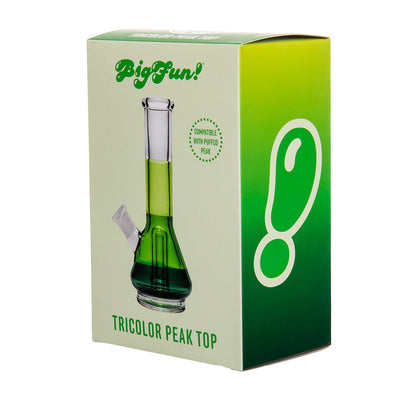 Colorful Borosilicate Peak E-Rig Top