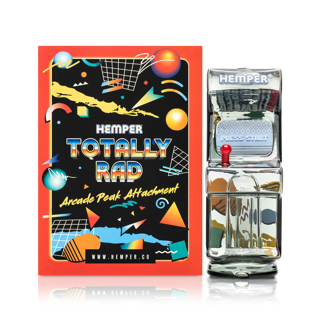 Totally Rad Arcade Peak Glass Top