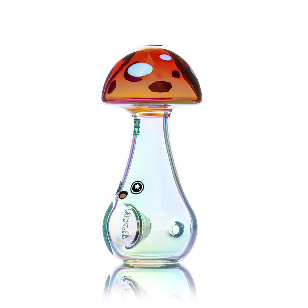 Whimsical Mushroom Sherlock Dry Herb Pipe