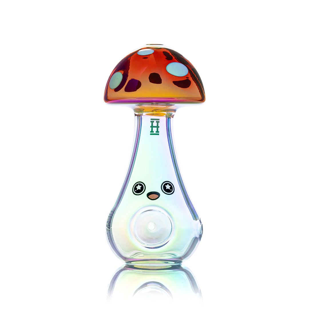 Whimsical Mushroom Sherlock Dry Herb Pipe