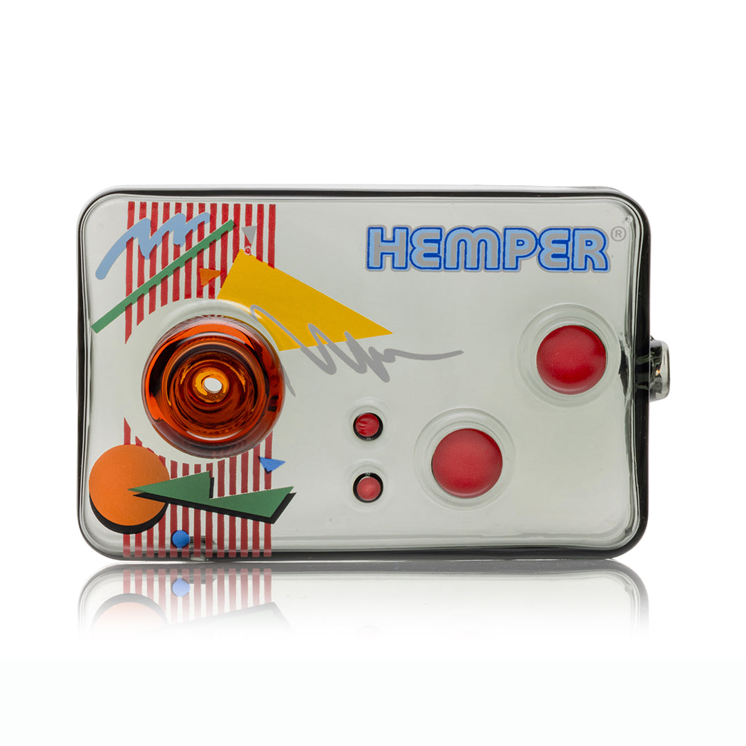 Retro Arcade Joystick Glass Pipe