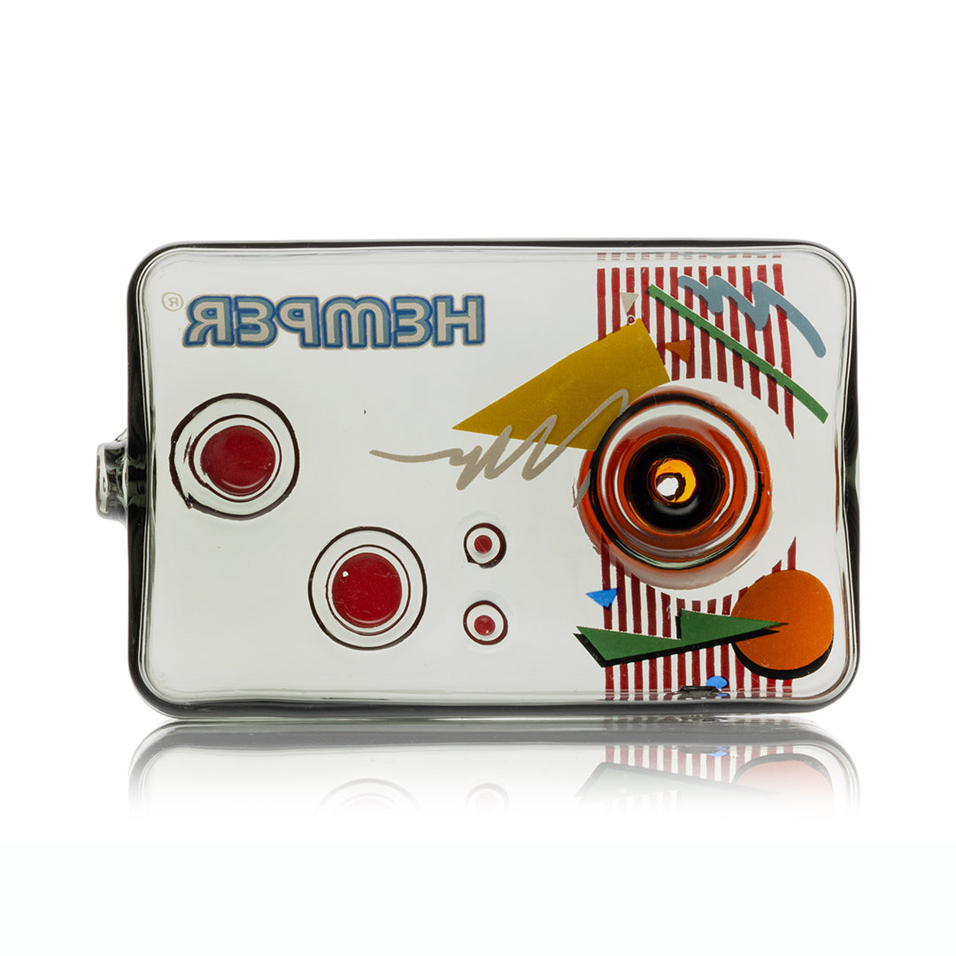 Retro Arcade Joystick Glass Pipe