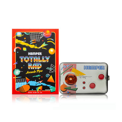 Retro Arcade Joystick Glass Pipe