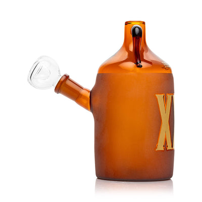 Amber Moonshine Bottle Water Pipe