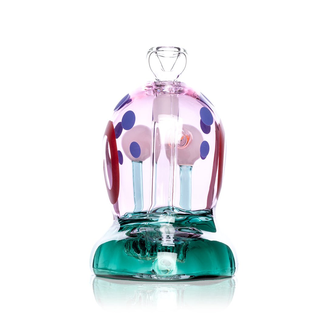 Whimsical Snail Glass Water Pipe XL