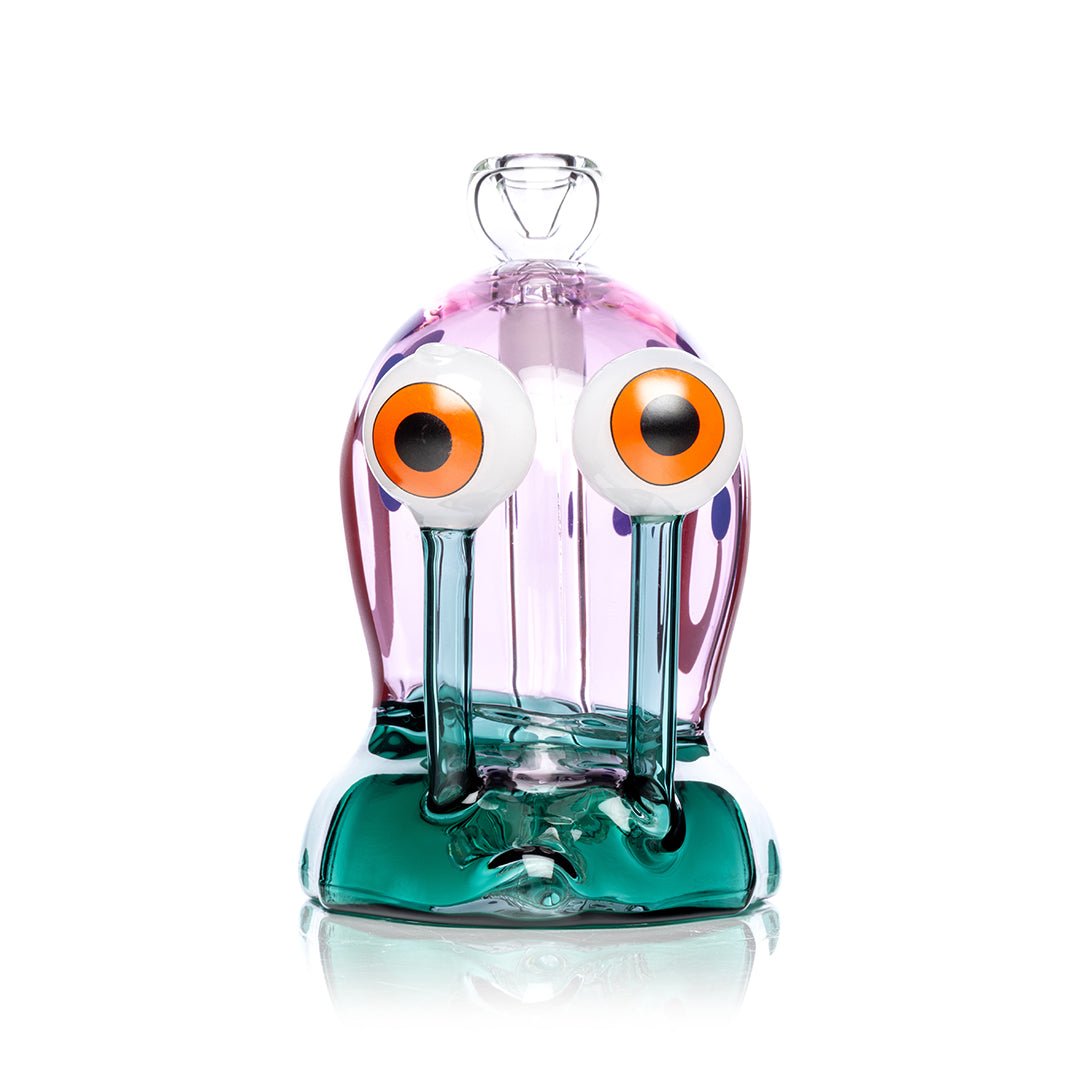 Whimsical Snail Glass Water Pipe XL