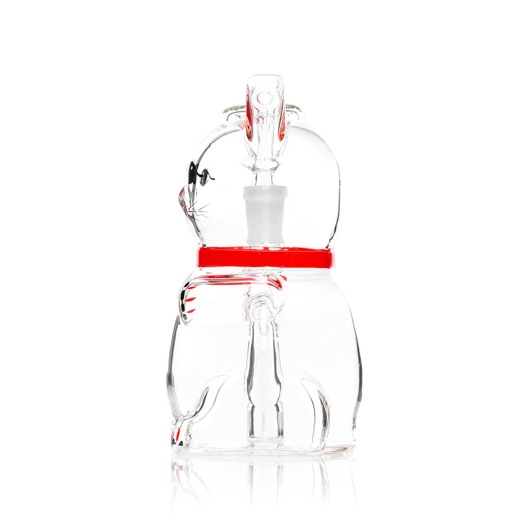 Fortune Cat Borosilicate Water Pipe