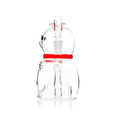 Fortune Cat Borosilicate Water Pipe