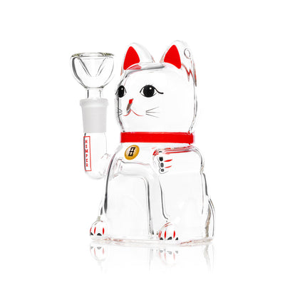 Fortune Cat Borosilicate Water Pipe