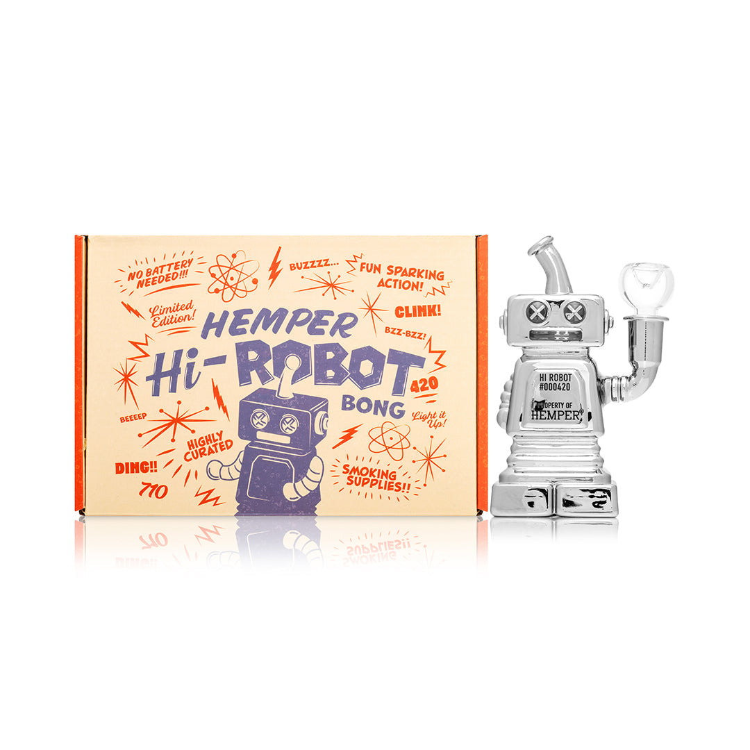 Hi-Robot Collectible Glass Water Pipe