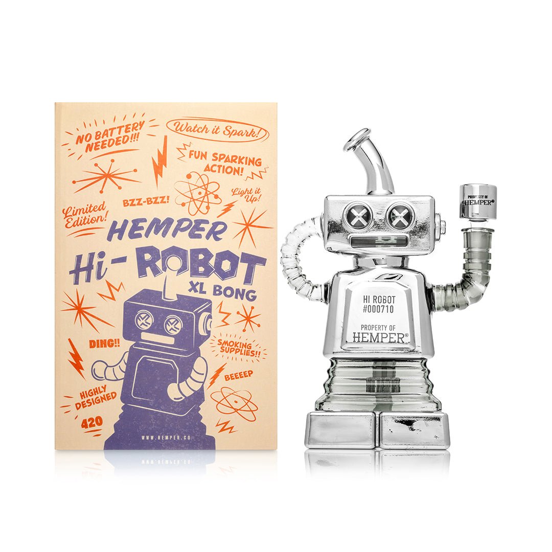 Hi-Robot Collectible Glass Water Pipe