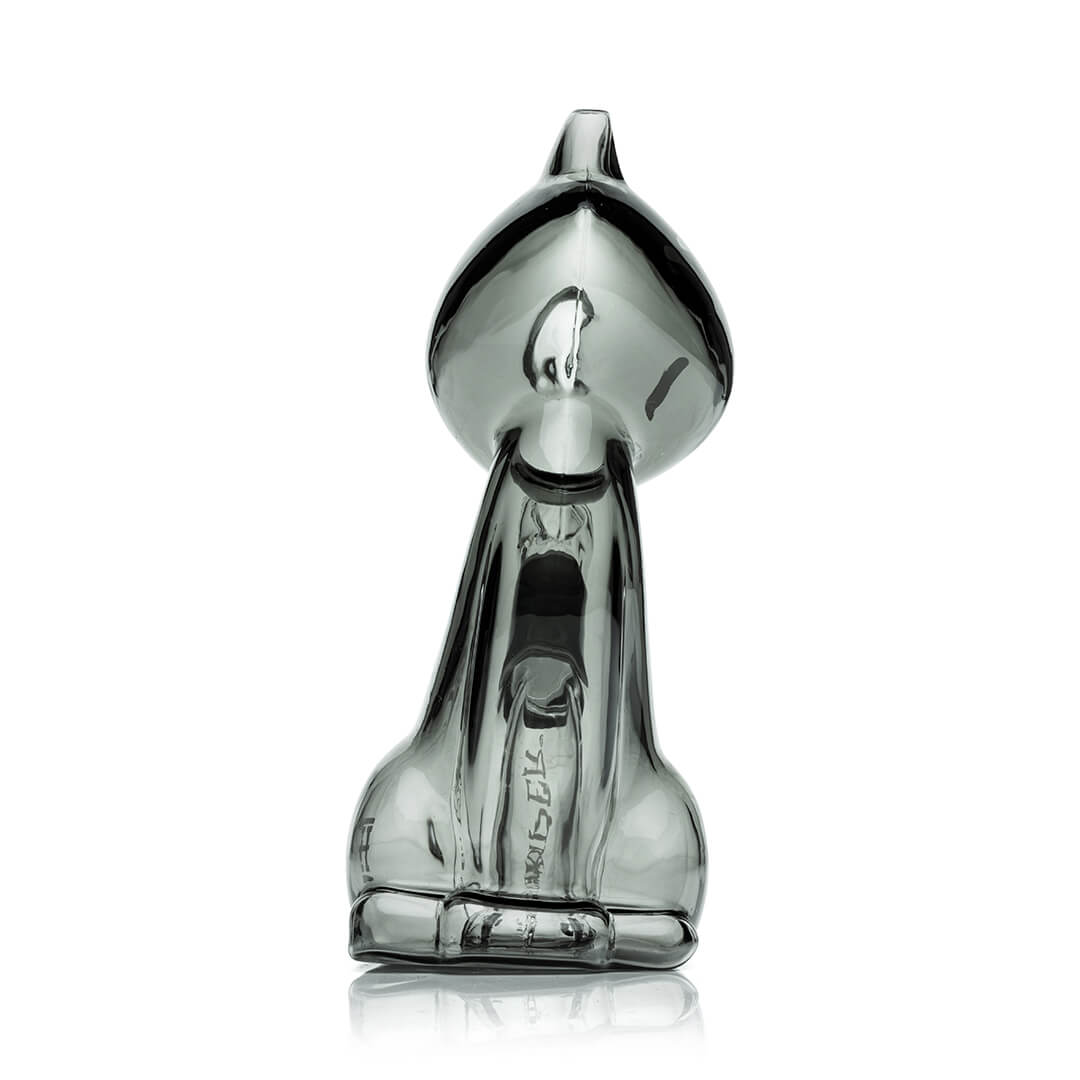 Alleycat Smoked Glass Water Pipe
