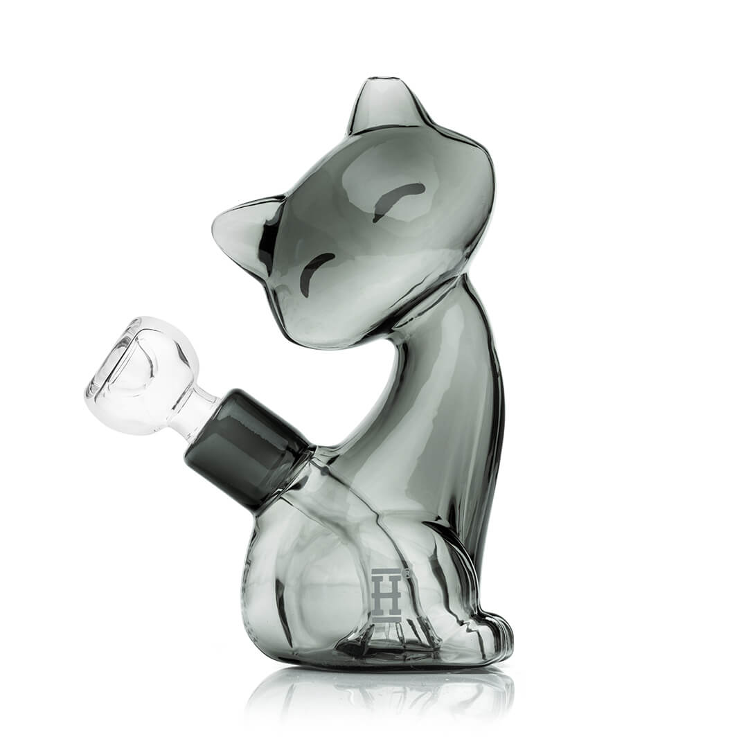 Alleycat Smoked Glass Water Pipe