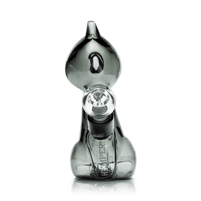 Alleycat Smoked Glass Water Pipe