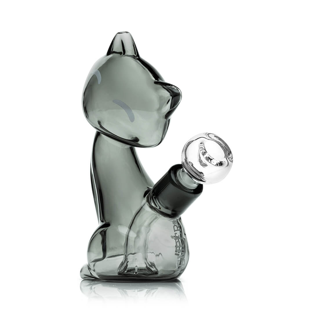 Alleycat Smoked Glass Water Pipe