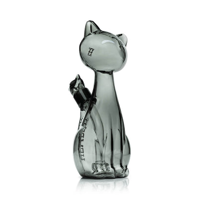 Alleycat Smoked Glass Water Pipe