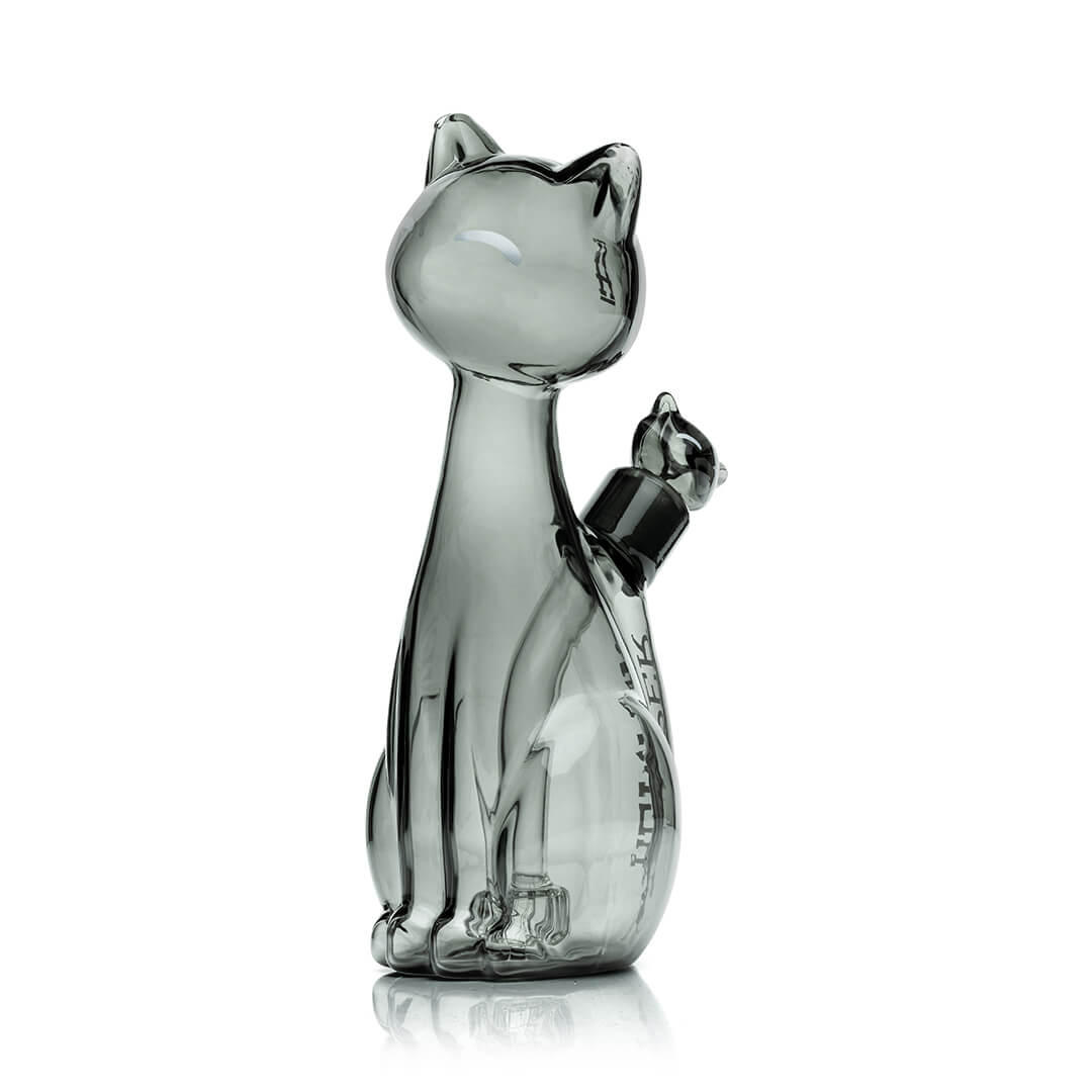 Alleycat Smoked Glass Water Pipe